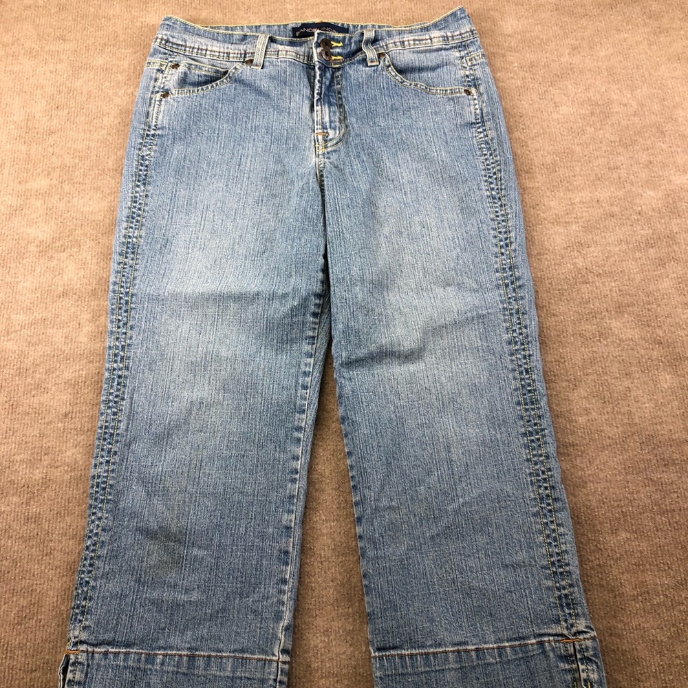 Bandolinoblu capri jeans size 8